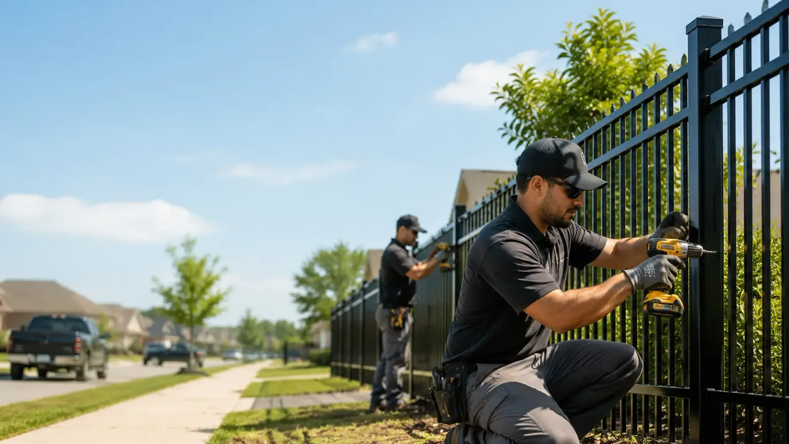Metal Fence Installation in Jayton, TX